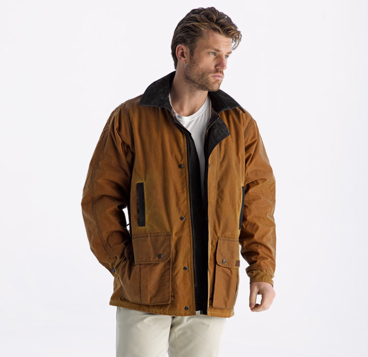 Oilskin winter clearance coat