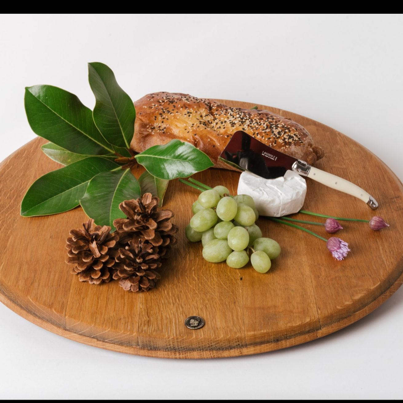 Wine Barrel Platter - Head