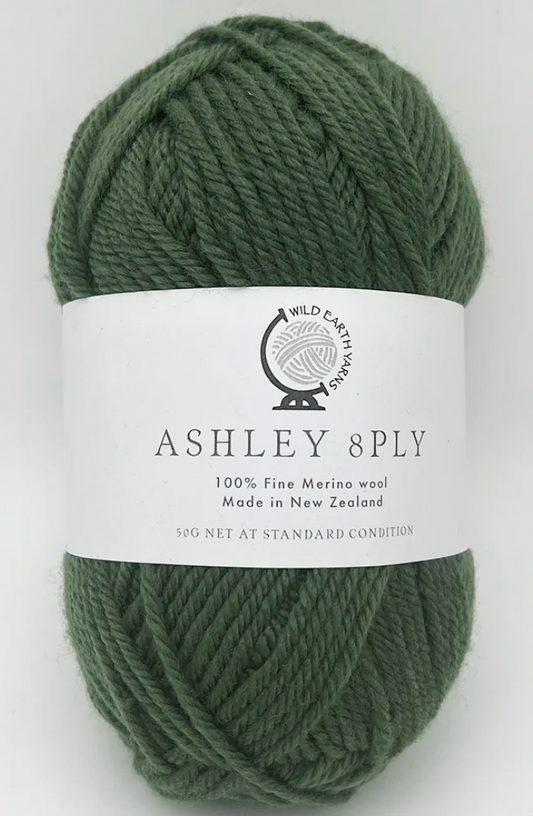 Ashley 8ply Merino Wool - Forest