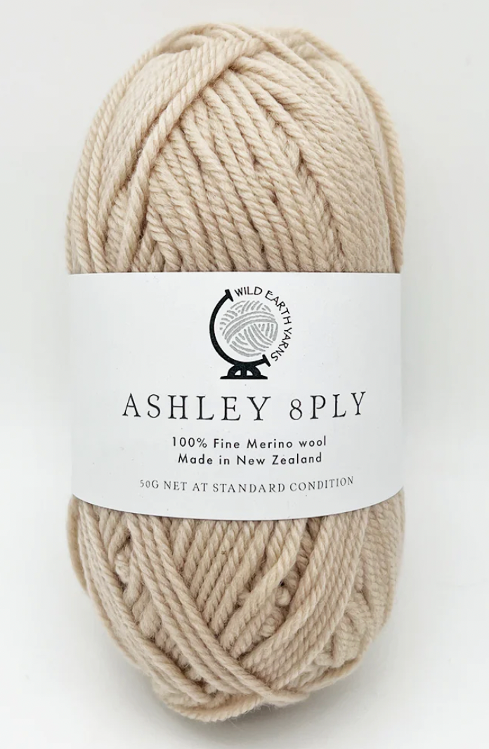 Ashley 8ply Merino Wool - Tussock