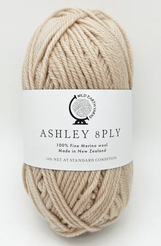 Ashley 8ply Merino Wool - Tussock