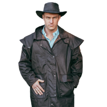 Oilskin 3 quarter Waterproof and windproof coat