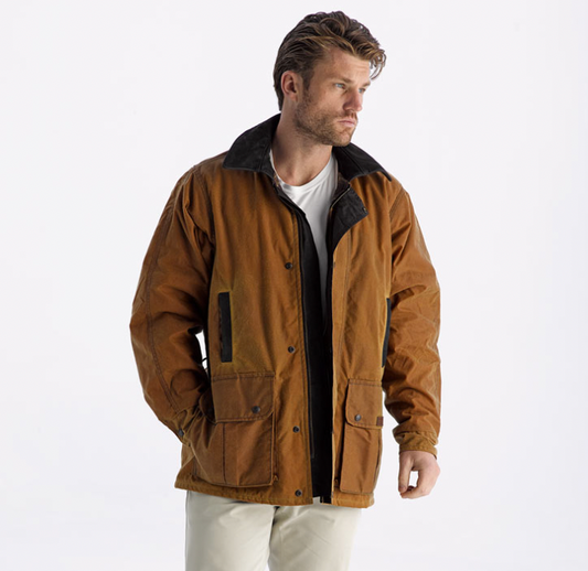 Oilskin Waterproof Winter Coat - Countryside gear