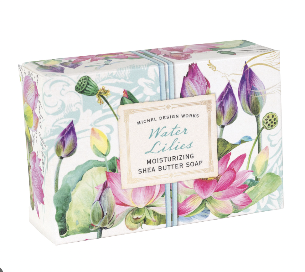 Michel Design Works Water Lilies Shea Butter Soap - The Golden Apple NZ