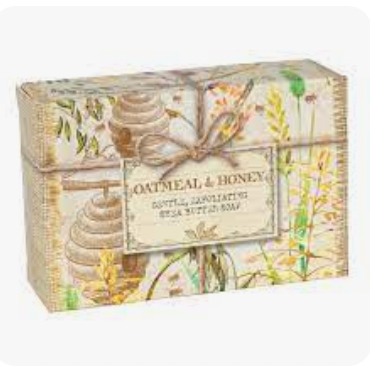 Oatmeal and Honey Boxed Soap - The Golden Apple NZ