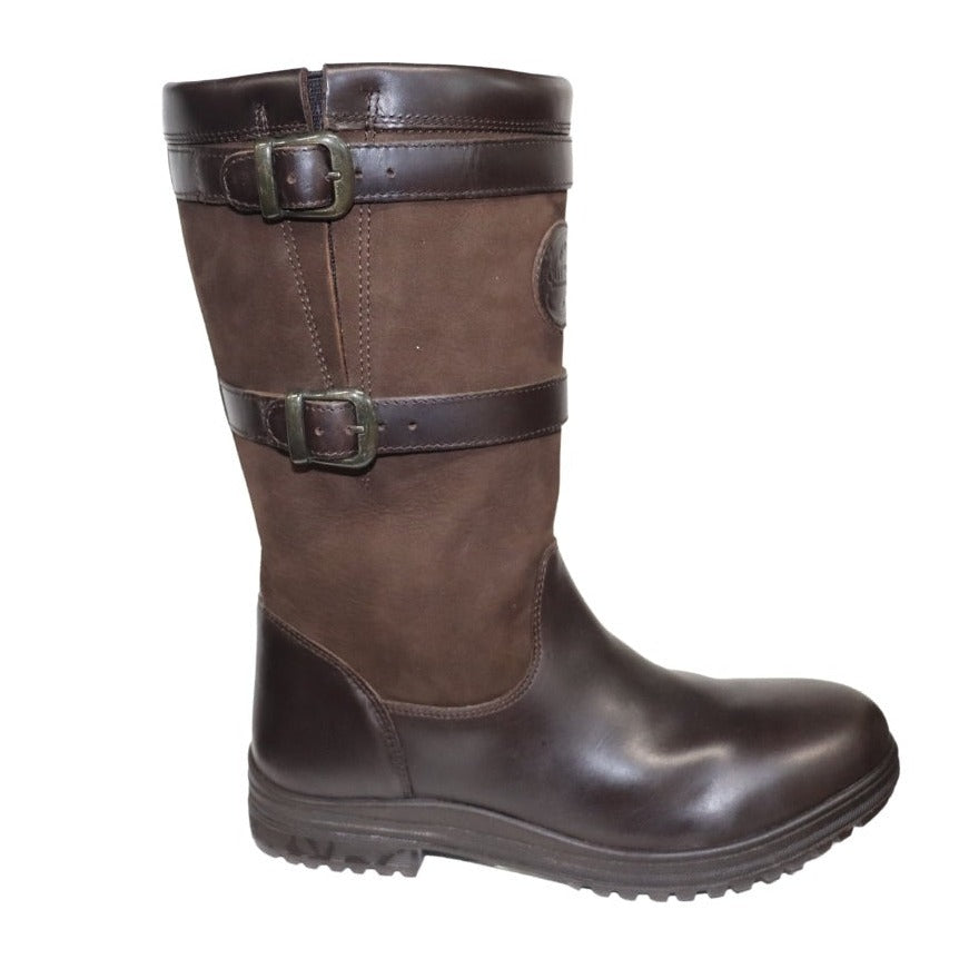 Town and Country Waterproof Leather Boot - Mid Calf